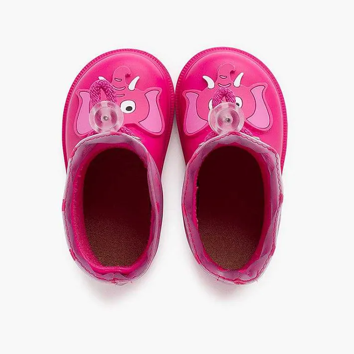 Pisamonas Wellies>Adjustable Neck Elephant Rain Boots