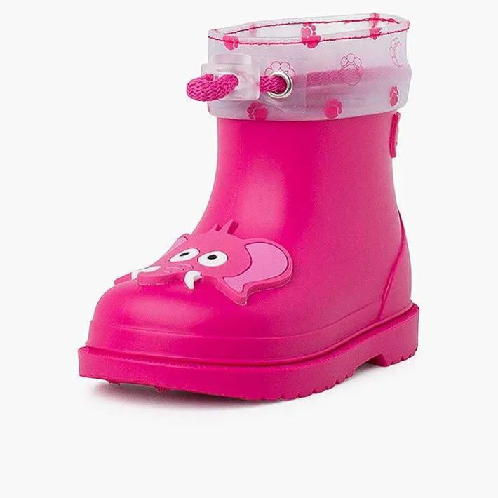Pisamonas Wellies>Adjustable Neck Elephant Rain Boots