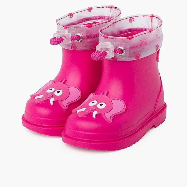 Pisamonas Wellies>Adjustable Neck Elephant Rain Boots