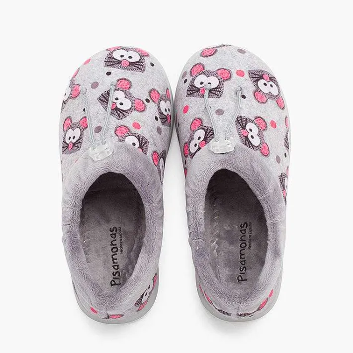 Pisamonas Slippers>Adjustable Slippers House Mice
