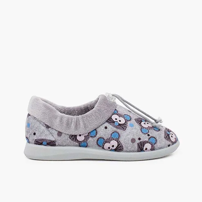 Pisamonas Slippers>Adjustable Slippers House Mice