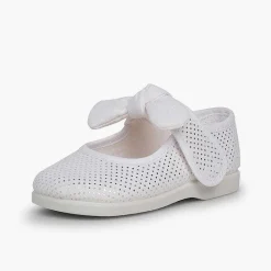 Pisamonas Mary Janes>Angel-Style Mary Janes With Shiny Microdots