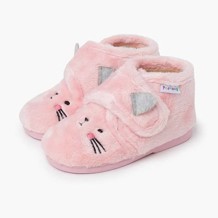 Pisamonas Slippers>Animal Teddy Fabric Slippers