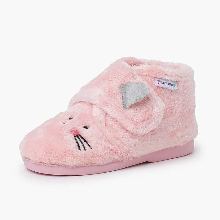 Pisamonas Slippers>Animal Teddy Fabric Slippers