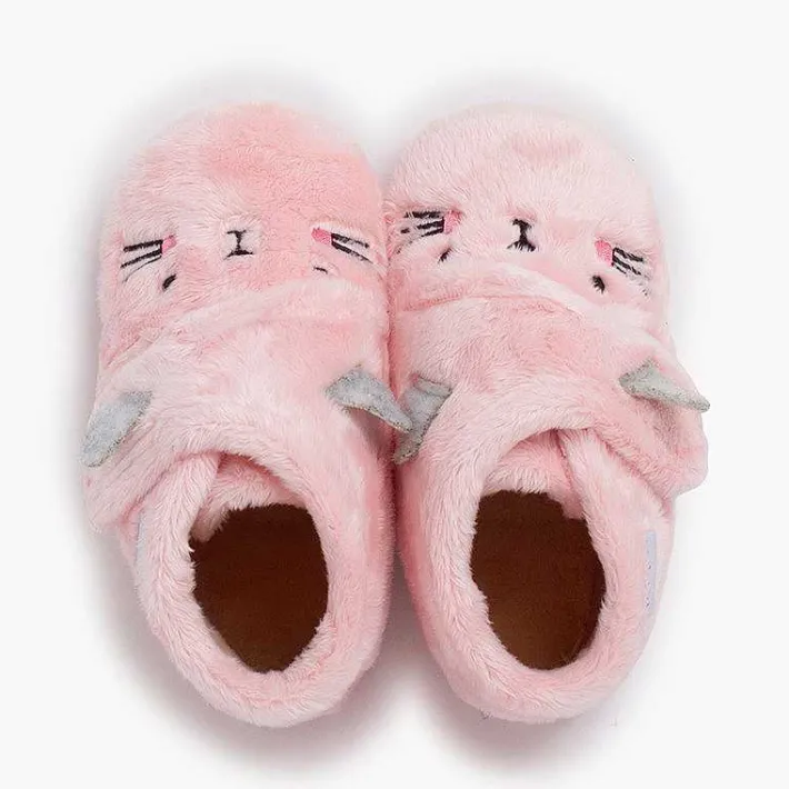 Pisamonas Slippers>Animal Teddy Fabric Slippers