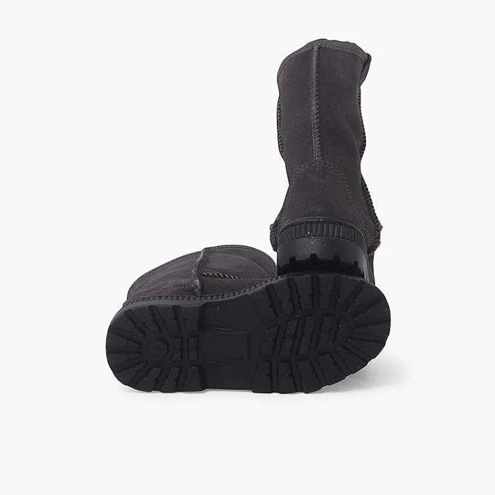 Pisamonas Boots>Australian Style Boot With Wide Sole And Sheepskin
