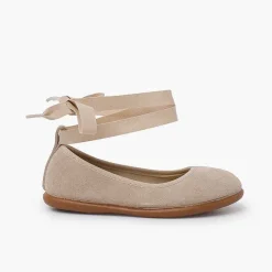 Pisamonas Ballet Pumps And Flats>Ballet Pumps Elastic Bow And Bracelet