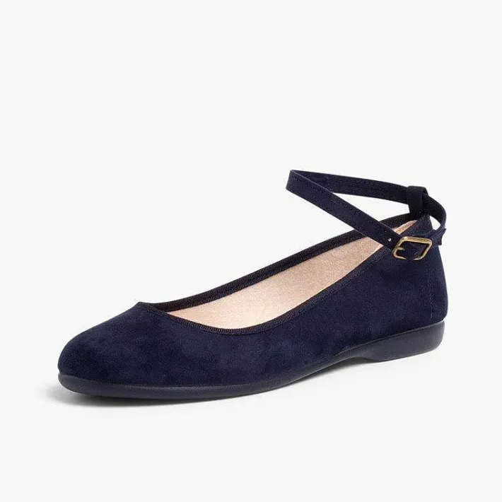 Pisamonas Ballet Pumps And Flats>Ballet Pumps Satin Bow Anklet Strap