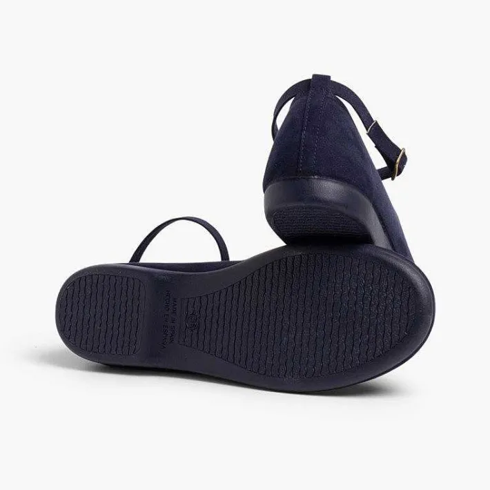 Pisamonas Ballet Pumps And Flats>Ballet Pumps Satin Bow Anklet Strap