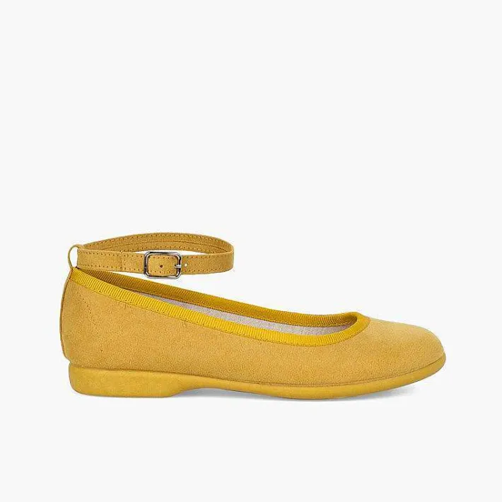 Pisamonas Ballet Pumps And Flats>Ballet Pumps Satin Bow Anklet Strap