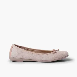 Pisamonas Ballet Pumps And Flats>Ballet Pumps With Bow And Silver Details