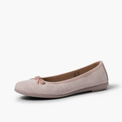 Pisamonas Ballet Pumps And Flats>Ballet Pumps With Bow And Silver Details