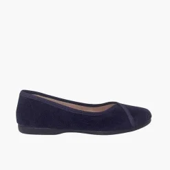 Pisamonas Ballet Pumps And Flats>Bamara Ballerina Flats With Crossover Edging