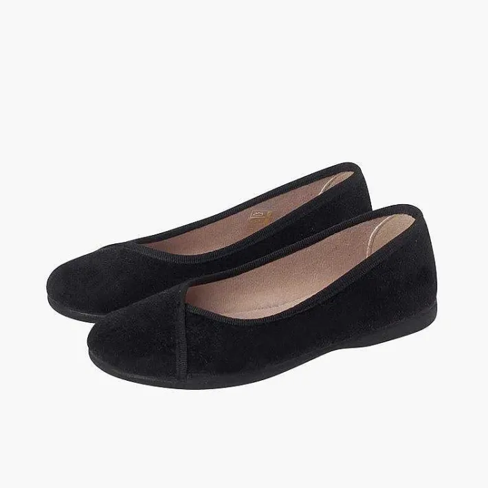 Pisamonas Ballet Pumps And Flats>Bamara Ballerina Flats With Crossover Edging