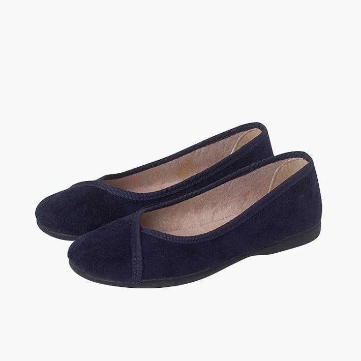 Pisamonas Ballet Pumps And Flats>Bamara Ballerina Flats With Crossover Edging