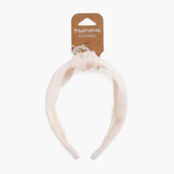 Pisamonas Hair Accessories>Bambula Lines Wide Knot Headband