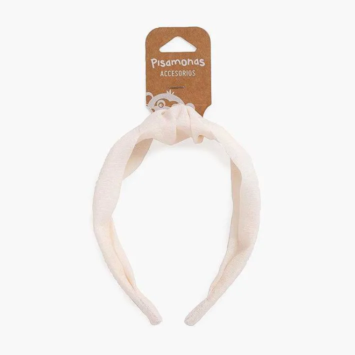 Pisamonas Hair Accessories>Bambula Lines Wide Knot Headband