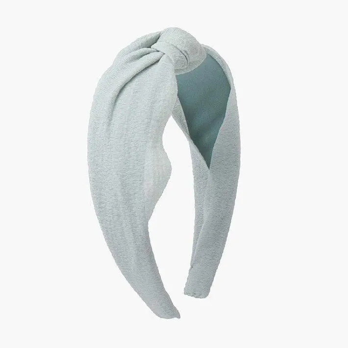 Pisamonas Hair Accessories>Bambula Lines Wide Knot Headband