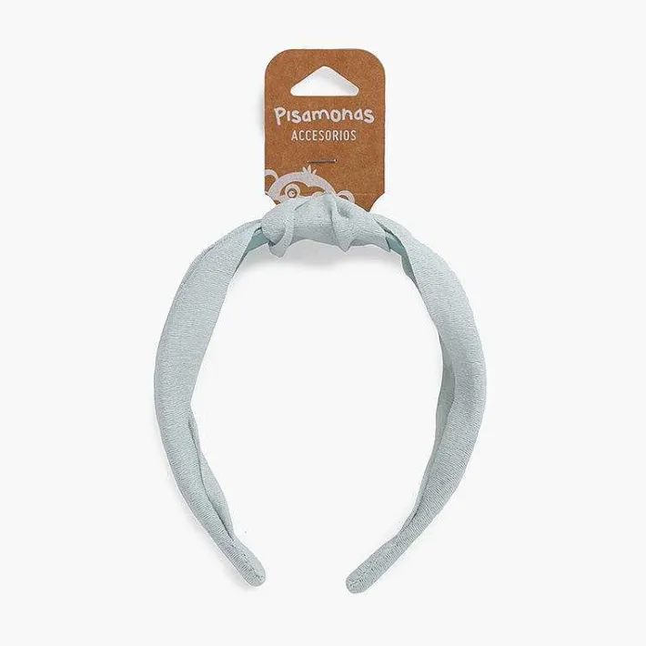 Pisamonas Hair Accessories>Bambula Lines Wide Knot Headband