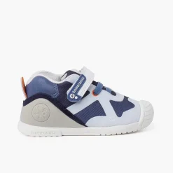 Pisamonas Trainers>Biogateo Grid Trainers Colour Blue And White