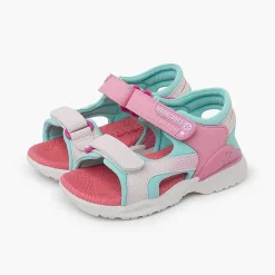 Pisamonas Sandals>Biomecanics Canvas Sandals Double Zip Fastening Colour Pink