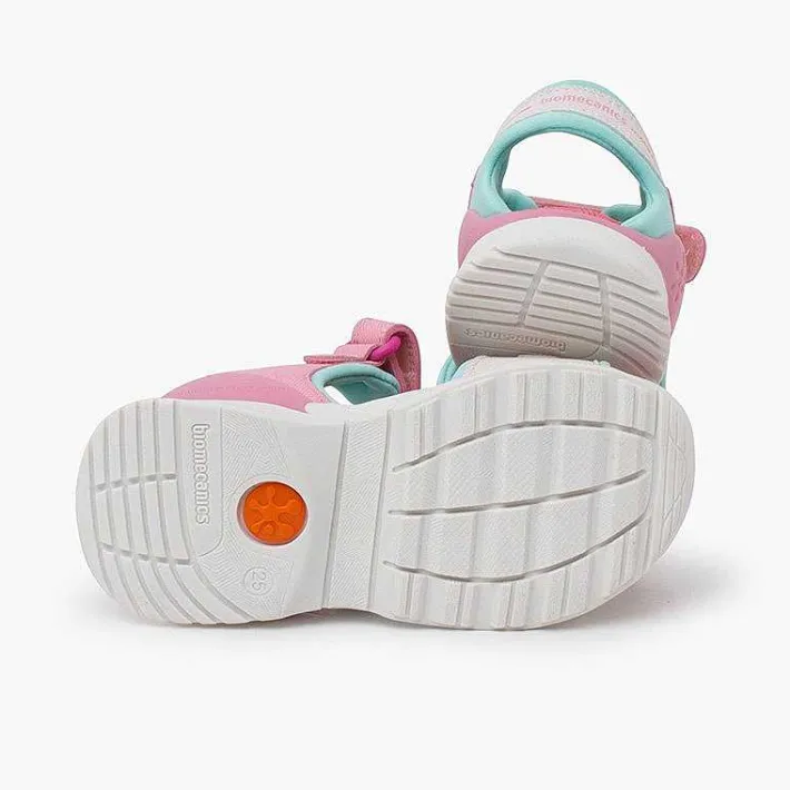 Pisamonas Sandals>Biomecanics Canvas Sandals Double Zip Fastening Colour Pink