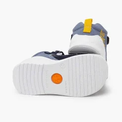 Pisamonas Sandals>Biomecanics Canvas Sport Sandals Colour Blue Denim