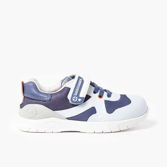 Pisamonas Trainers>Biomecanics Children'S Grid Trainers Colour Blue And White