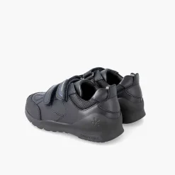 Pisamonas School Shoes>Biomecanics Double Riptape School Sports Shoes Colour Navy Blue