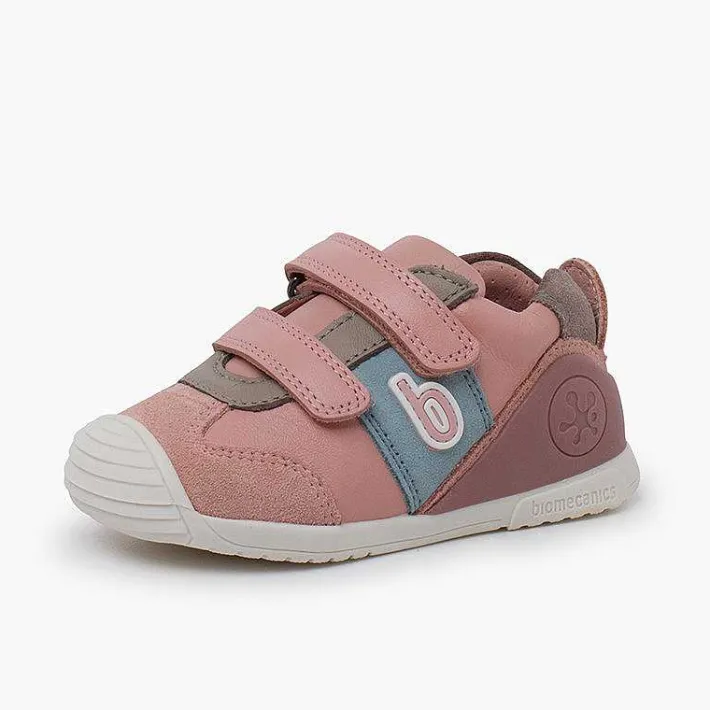 Pisamonas Trainers>Biomecanics Girls' Trainers Double Hook-And-Loop Colour Pink