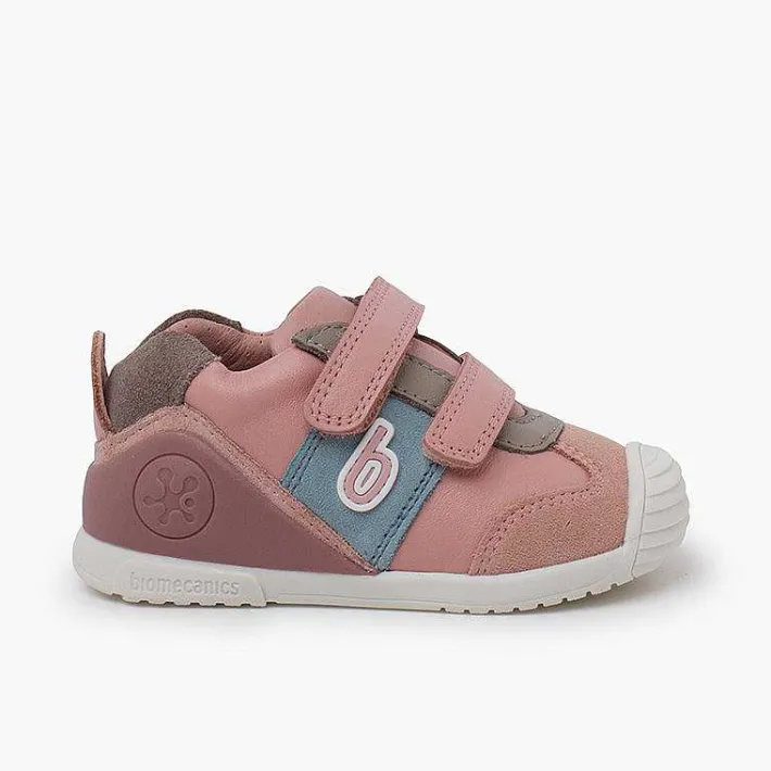 Pisamonas Trainers>Biomecanics Girls' Trainers Double Hook-And-Loop Colour Pink