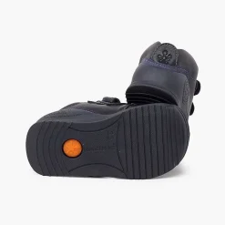 Pisamonas School Shoes>Biomecanics School Shoes Reinforced Toe Cap Colour Navy Blue