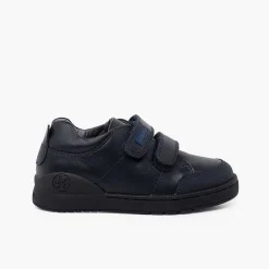 Pisamonas Trainers>Biomecanics School Shoes With Adherent Strips Colour Navy Blue