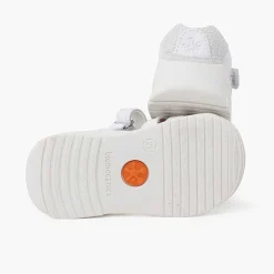 Pisamonas Sandals>Biomecanics Seahorse Rubber Toe Sandals Colour White