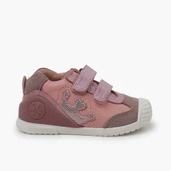 Pisamonas Trainers>Biomecanics Sneakers Double Hook-And-Loop Closure Crown Colour Pink