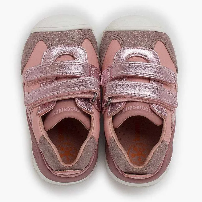 Pisamonas Trainers>Biomecanics Sneakers Double Hook-And-Loop Closure Crown Colour Pink