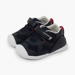 Pisamonas School Shoes>Biomecanics Trainers Hook-And-Loop Closure Elastic Laces Colour Navy Blue