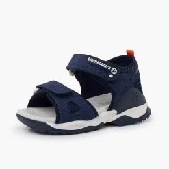 Pisamonas Sandals>Biomecanics Trekking Canvas Sandals Colour Navy Blue