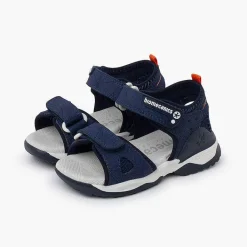 Pisamonas Sandals>Biomecanics Trekking Canvas Sandals Colour Navy Blue