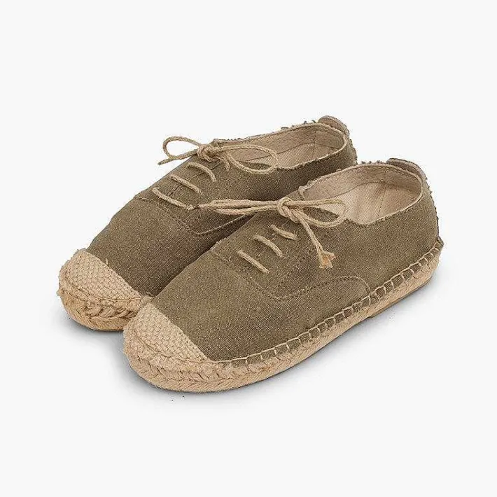 Pisamonas Brogues And Bluchers>Blucher Jute Shoelaces And Toecap