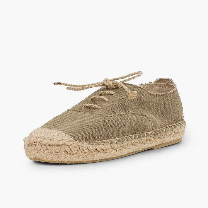 Pisamonas Brogues And Bluchers>Blucher Jute Shoelaces And Toecap