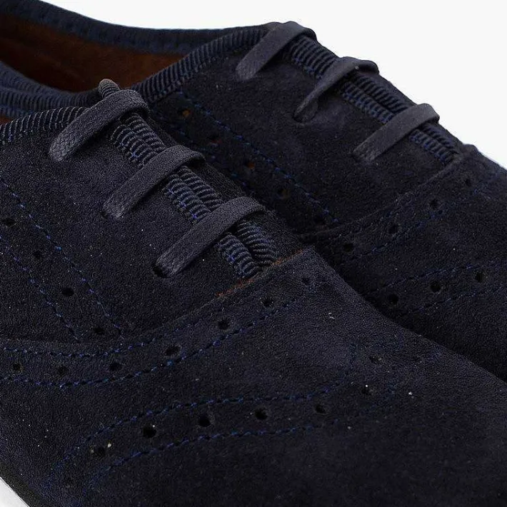 Pisamonas Brogues And Bluchers>Blucher Shoes Girl And Woman Suede