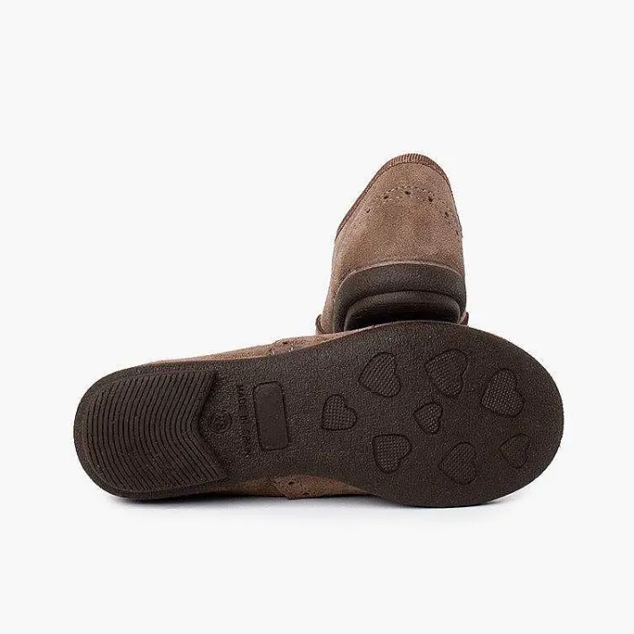 Pisamonas Brogues And Bluchers>Blucher Shoes Girl And Woman Suede