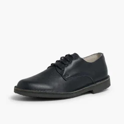 Pisamonas Brogues And Bluchers>Blucher-Style Children'S Leather Shoes