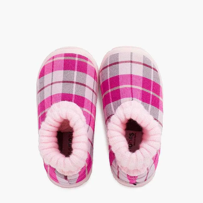 Pisamonas Slippers>Boot Slippers With Wool Sock Collar