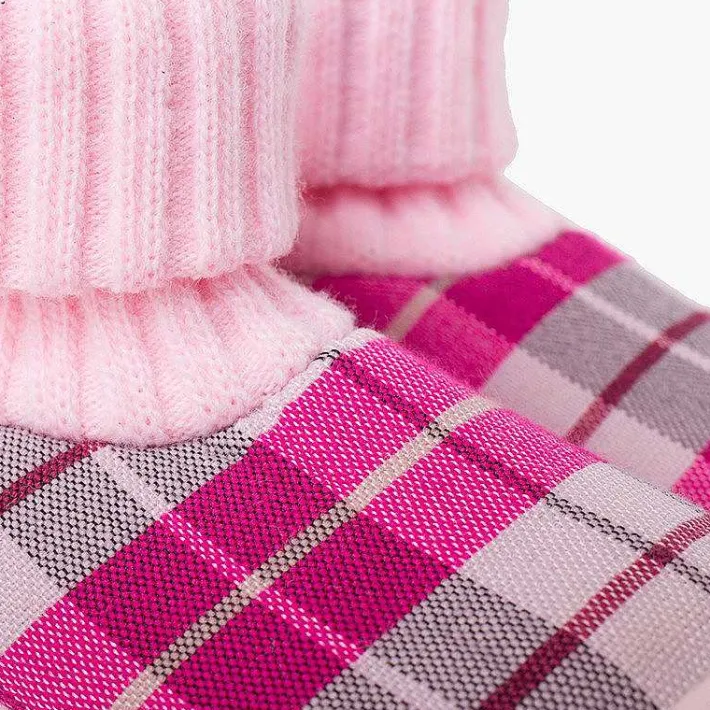Pisamonas Slippers>Boot Slippers With Wool Sock Collar
