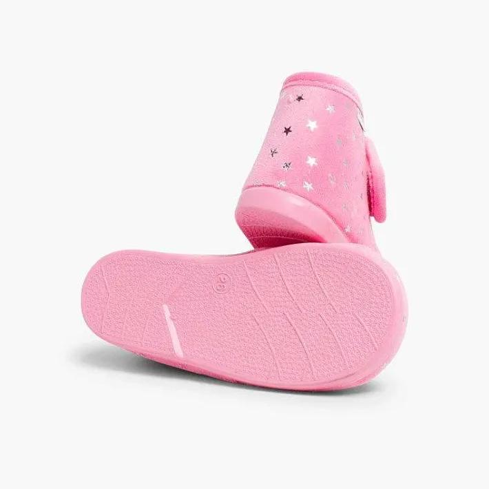 Pisamonas Slippers>Bootie Slippers With Little Stars