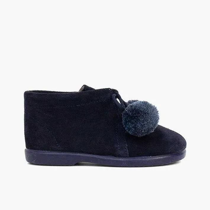 Pisamonas Boots>Booties With Pompoms For Boys And Girls