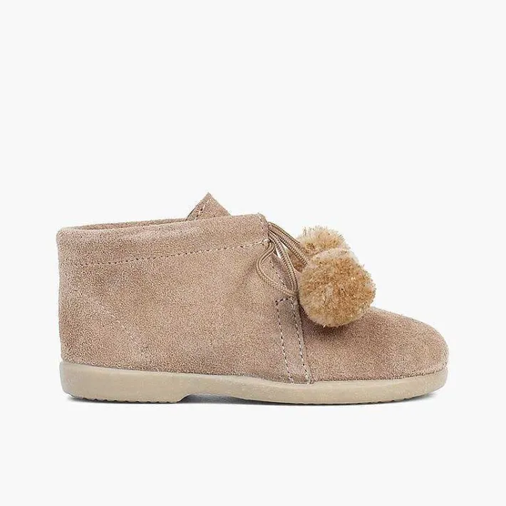 Pisamonas Boots>Booties With Pompoms For Boys And Girls
