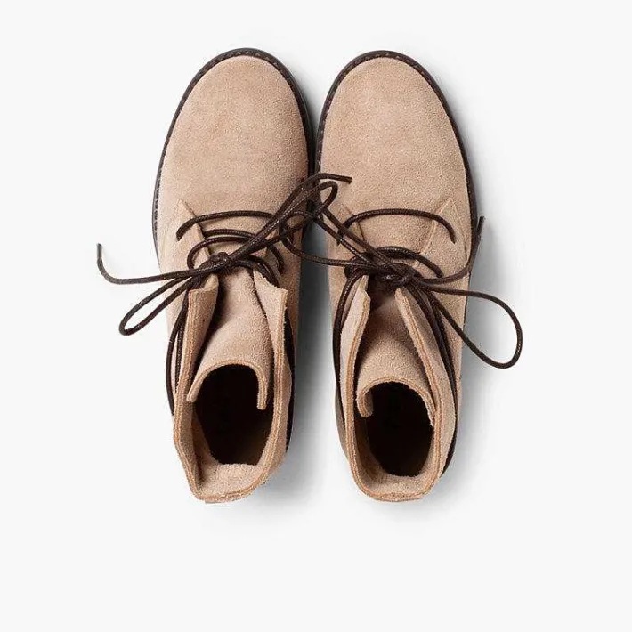 Pisamonas Boots>Boots Split Leather Waxed Laces